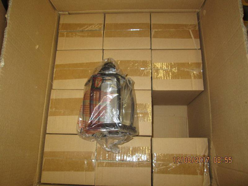 Lot of 12 Solar Lamp Bodies- Black...