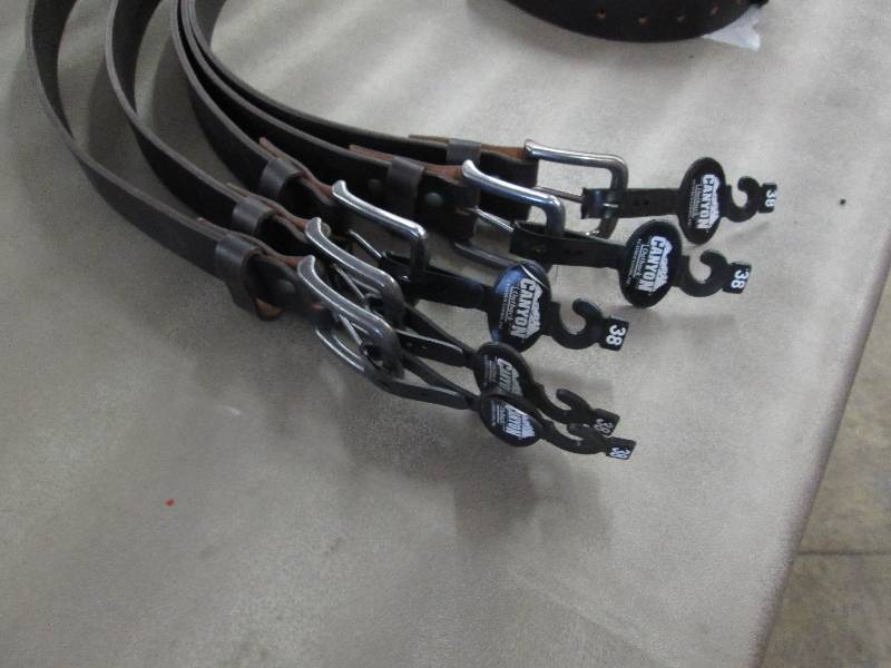 Lot of 5 -  Brown 38 in Canyon Leat...