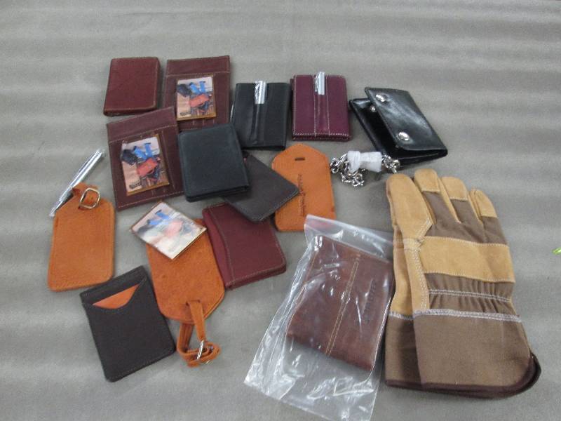 Pair of Gloves & Assorted Leather A...