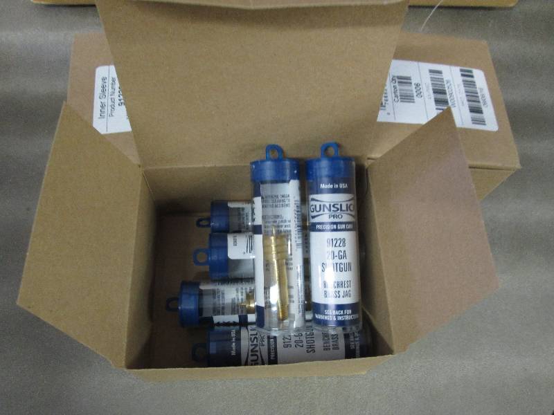 Lot of 18 Gunslick Brass Benchrest ...