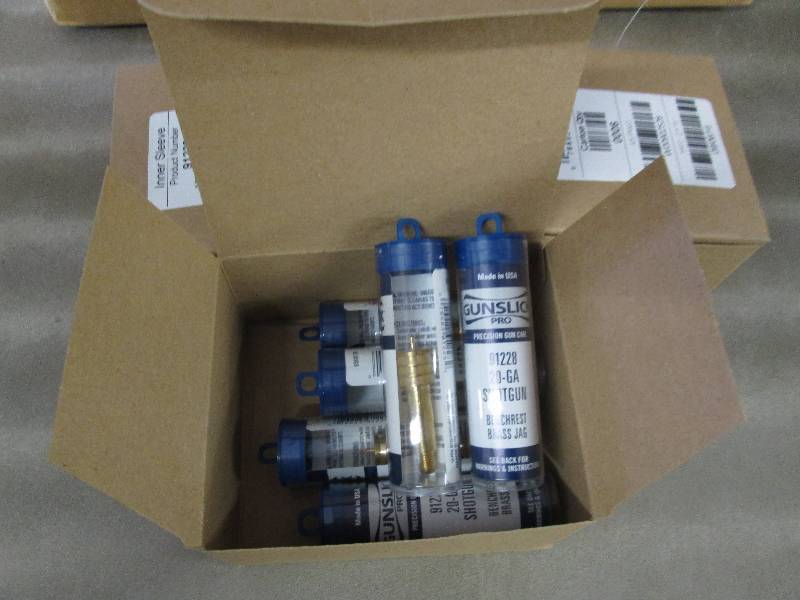 Lot of 18 Gunslick Brass Benchrest ...