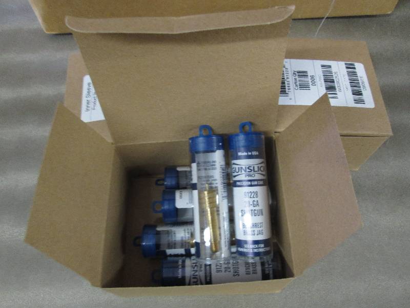Lot of 18 Gunslick Brass Benchrest ...
