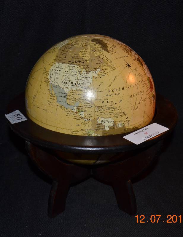 lot 67 image: Globe with Stand