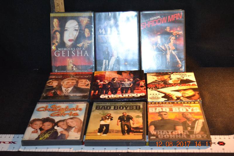 lot 88 image: Box Full of DVDs