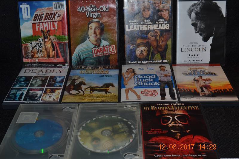 lot 92 image: Box Full of DVDs