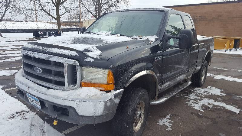 lot 1 image: 2001 Ford F-250 Supercab, Short Bed Diesel Pick Up
