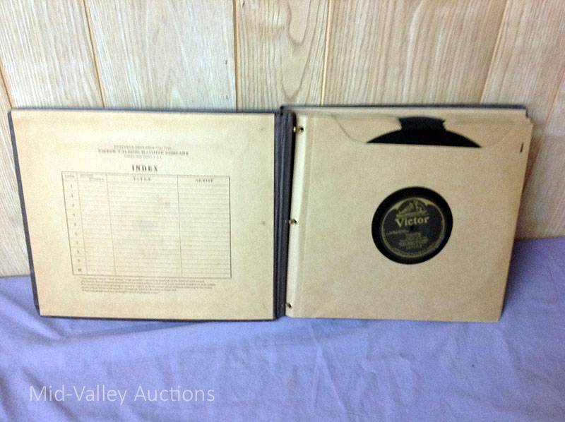 lot 10 image: Book Full Of Old Records