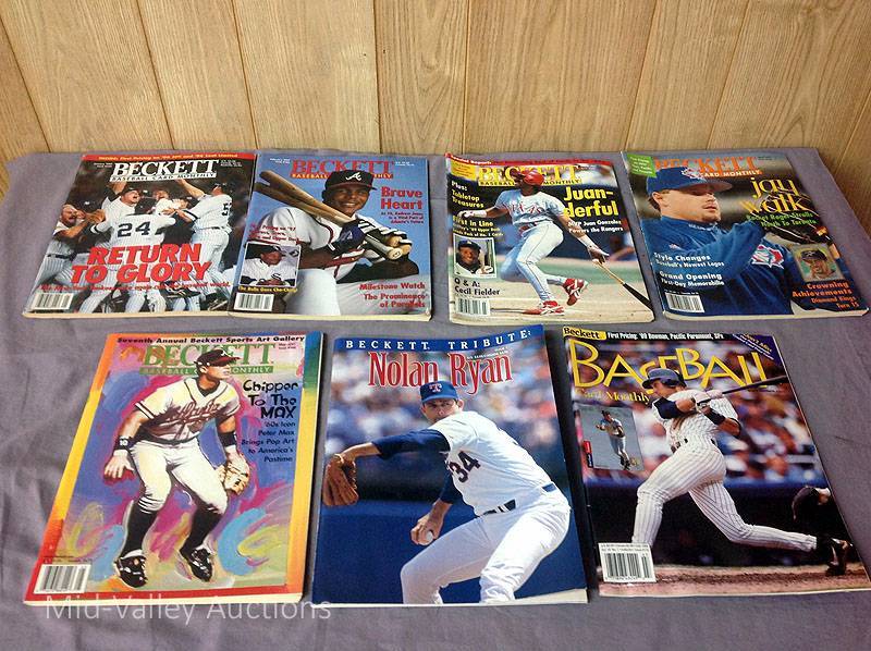 lot 15 image: Baseball Card Magazines