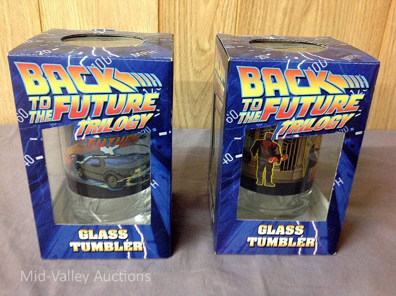 lot 25 image: Back To The Future Tumblers