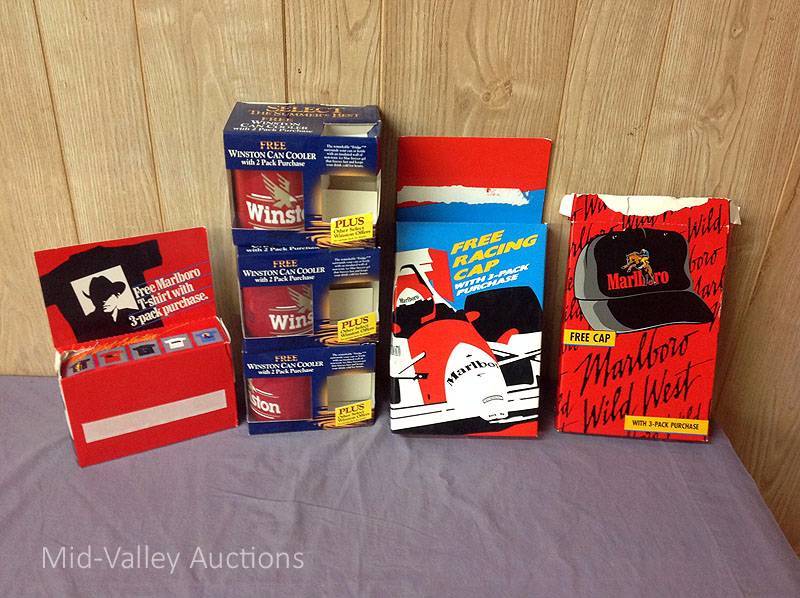 lot 26 image: Cigarette Promo Items