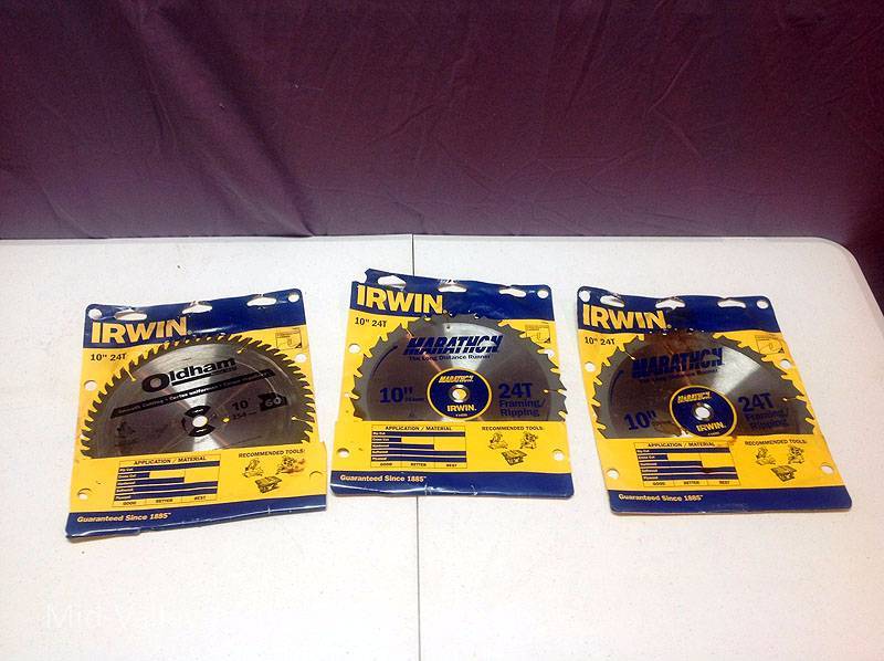 lot 39 image: Saw Blades