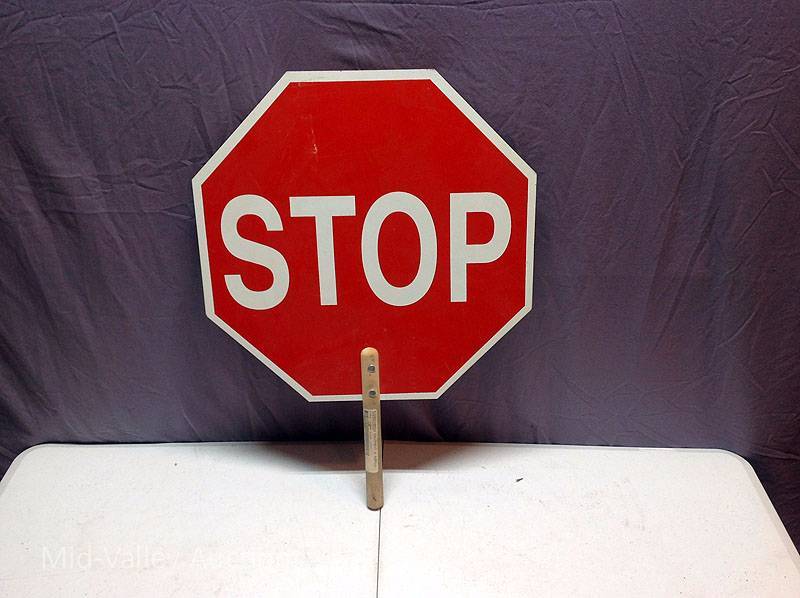 lot 65 image: Stop Sign Paddle