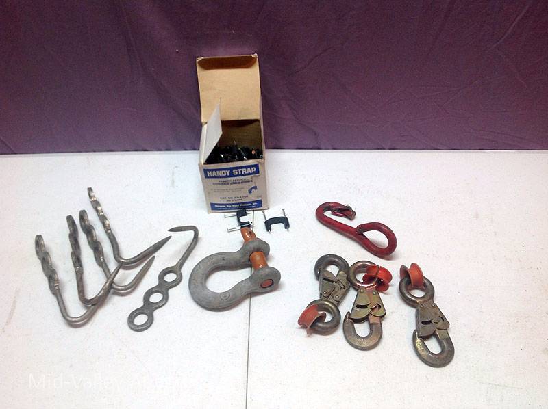 lot 79 image: Clevis, Hooks and More