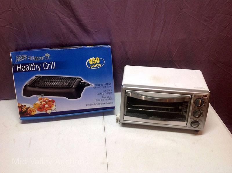 lot 88 image: Healthy Grill & Toaster Oven