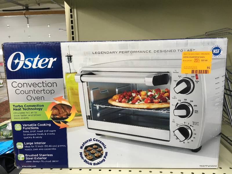 lot 91 image: OSTER COUNTERTOP OVEN