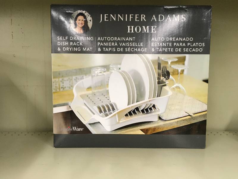 lot 103 image: DISH RACK AND DRYING MAT