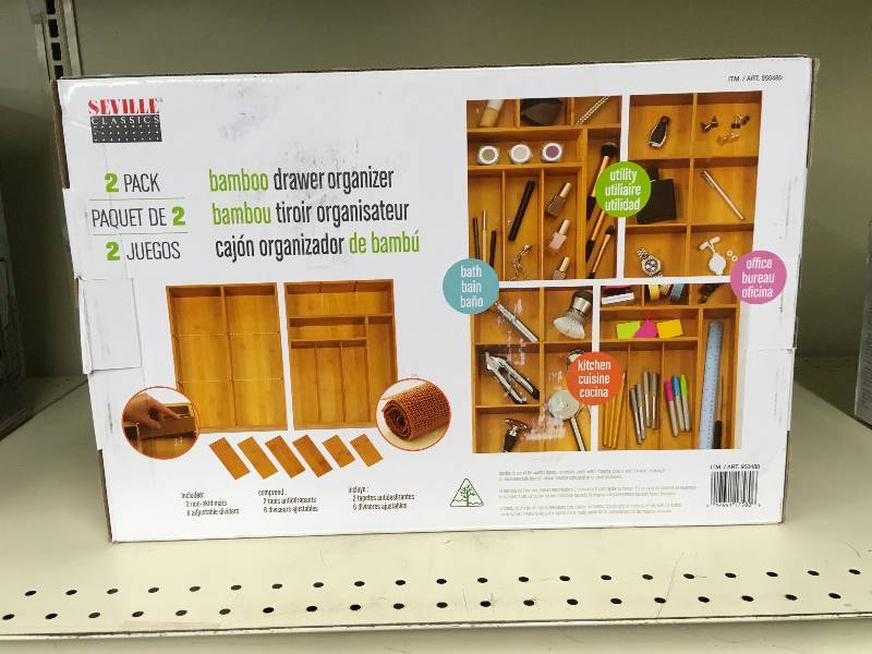 lot 106 image: SEVILLE DRAWER ORGANIZER