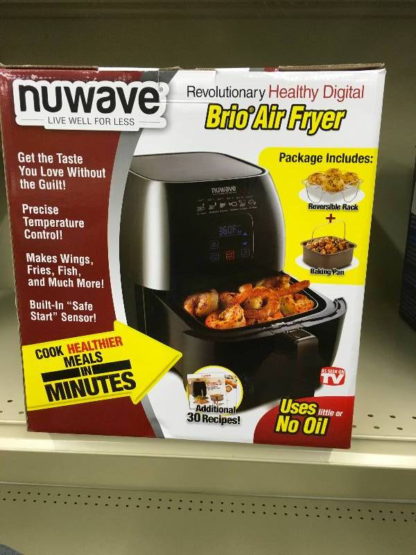 lot 111 image: BRIO 3QT DIGITAL AIRFRYER