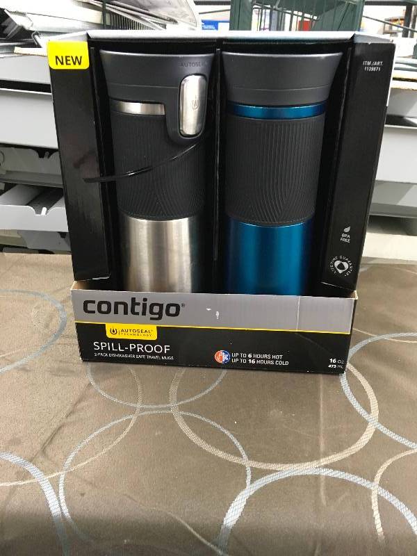 lot 116 image: CONTIGO GRIP 2PK THERMAL
