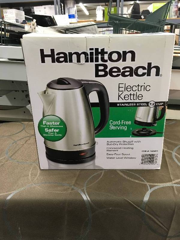 lot 130 image: HAMILTON BEACH KETTLE