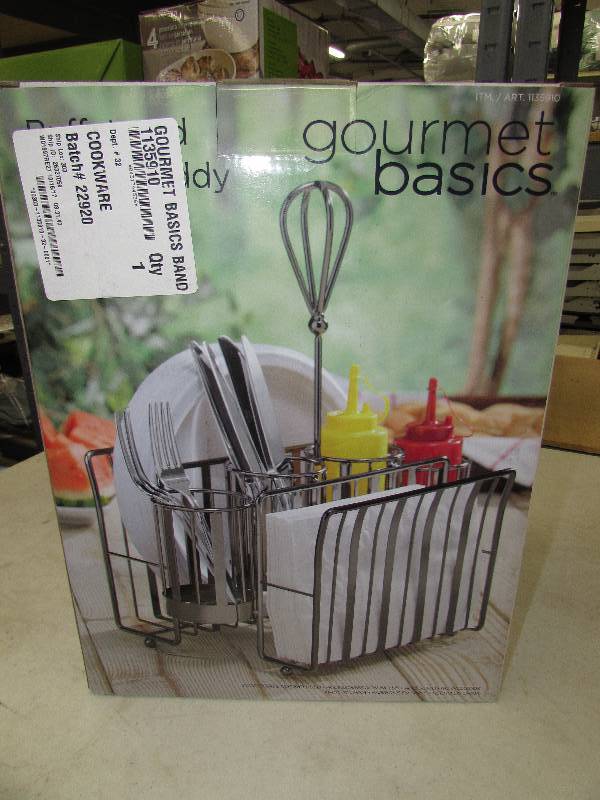 GOURMET BASICS BUFFET AND PICNIC STAND
