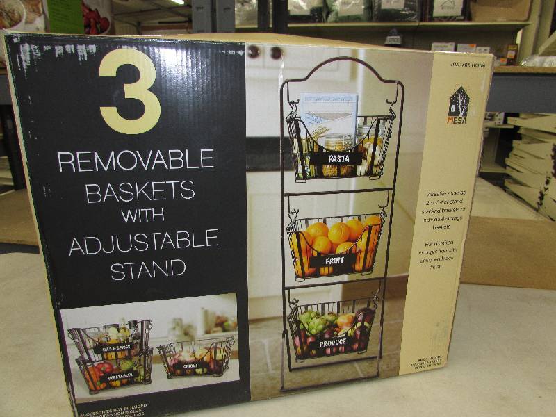 DELAWARE 3 TIER BASKET