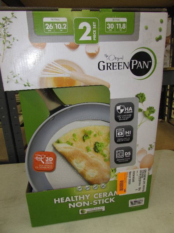 GREENPAN 2PC FRYPAN SET