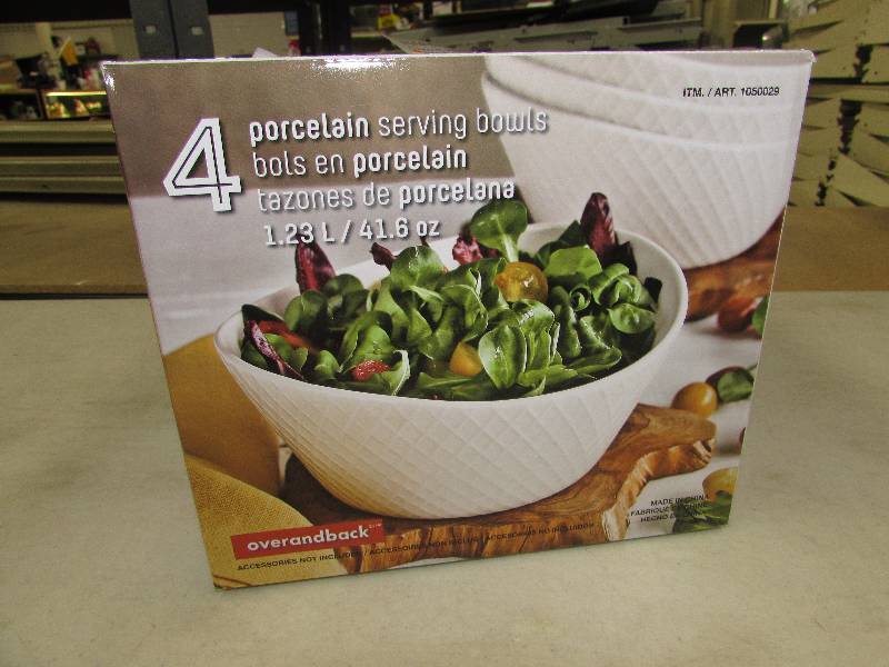 OVER&BACK 4PC SERVE BOWLS