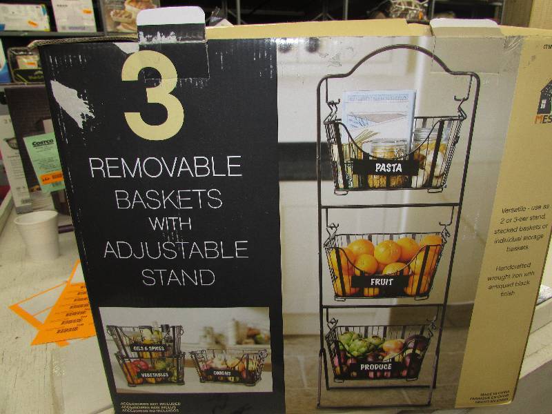 DELAWARE 3 TIER BASKET
