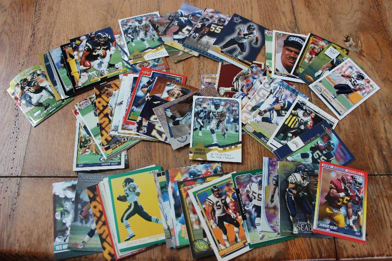 75 Junior Seau Cards...