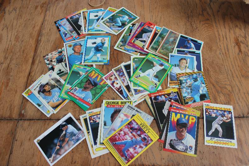 50 George Brett Cards...