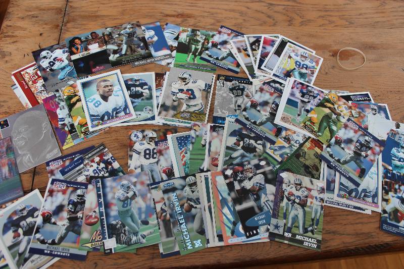 75 Michael Irvin Cards...