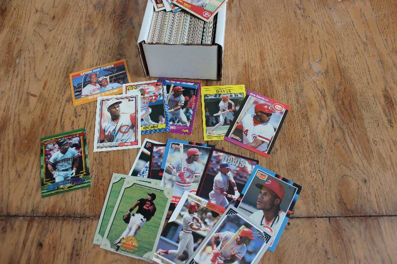 200 Eric Davis Cards...