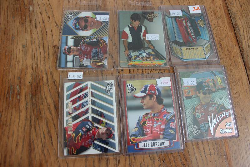 Jeff Gordon Cards...