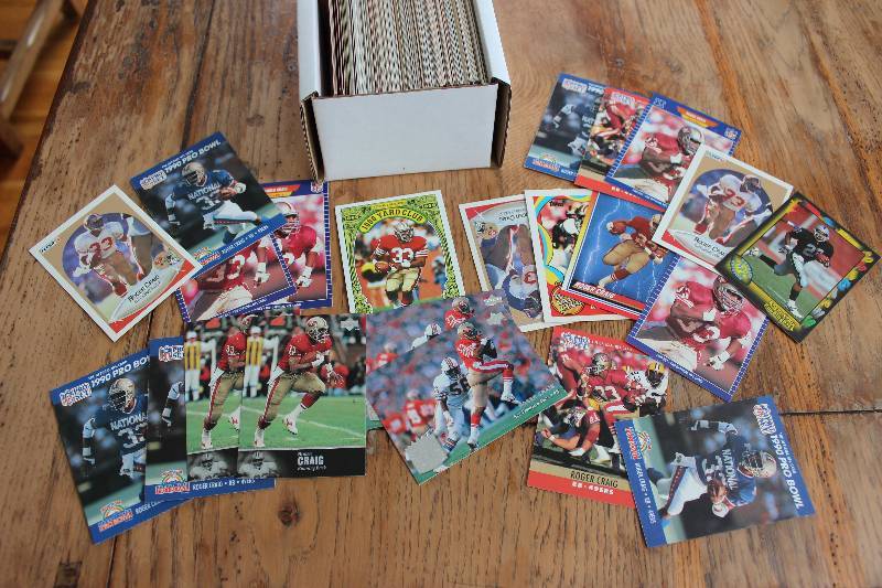200 Roger Craig Cards...