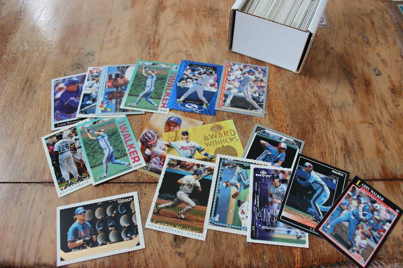 200 Larry Walker Cards...