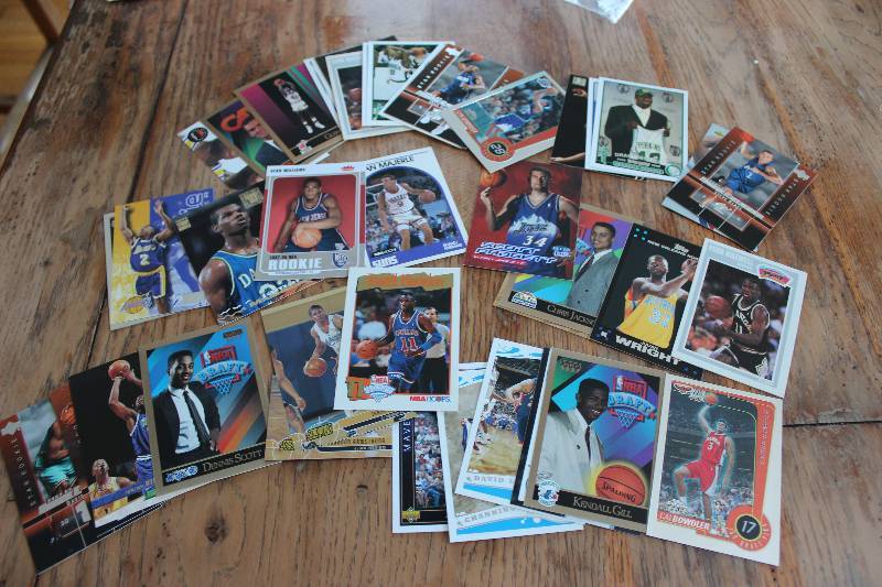 40 Basketball Rookie Cards...
