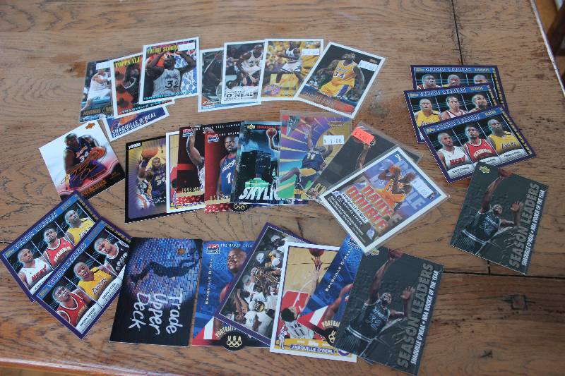 30 Shaquille ONeal Cards...