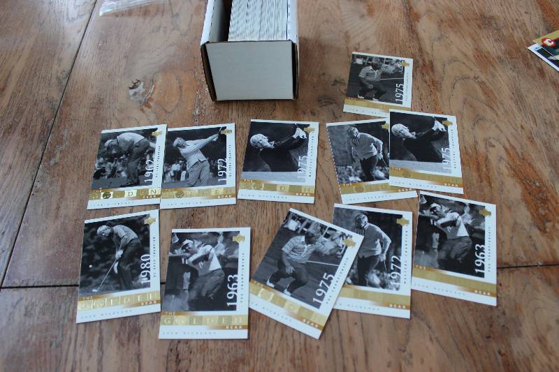 100 Jack Nicklaus Cards...