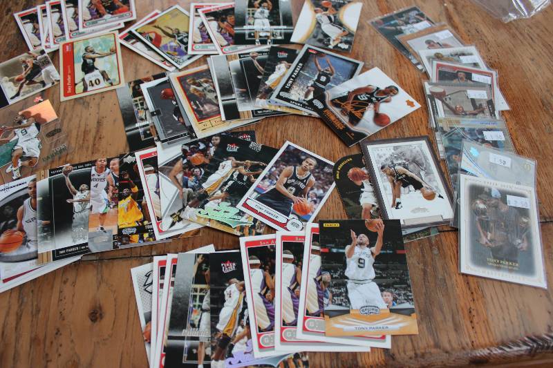60 Tony Parker Cards...