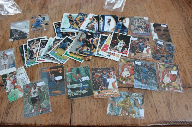 44 Wally Szczerbiak Cards...