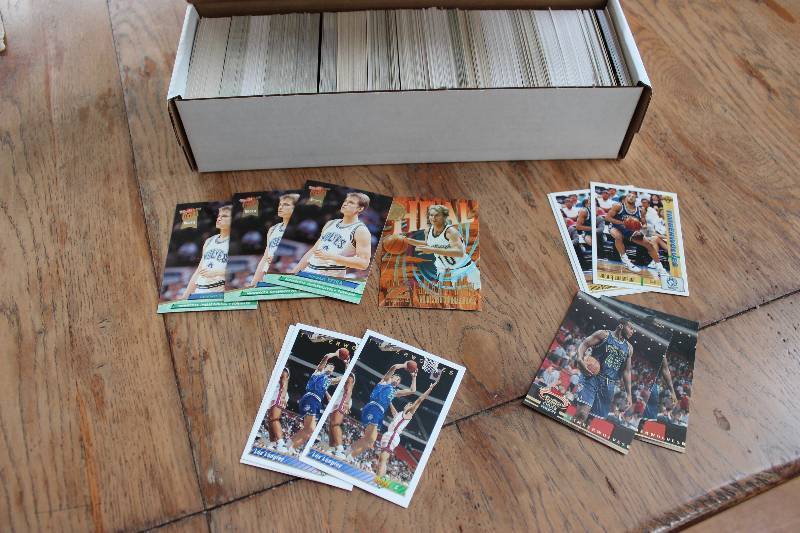 Box of Minnesota Timberwolves Cards...