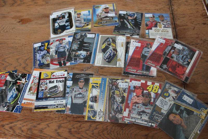25 Jimmie Johnson Cards...