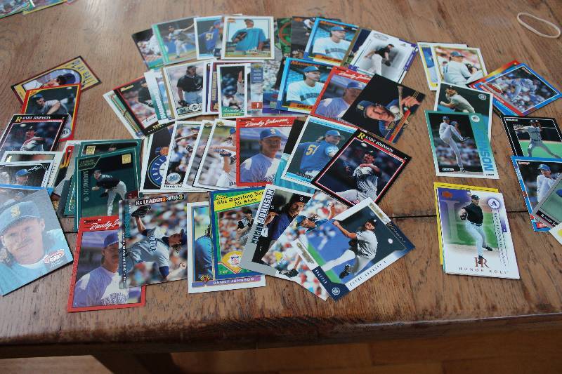 75 Randy Johnson Cards...