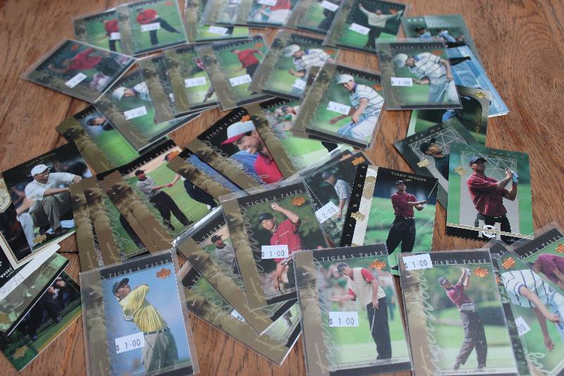 50 Tiger Woods Cards...