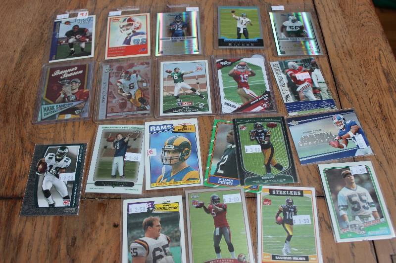 20 Football Rookie Cards...