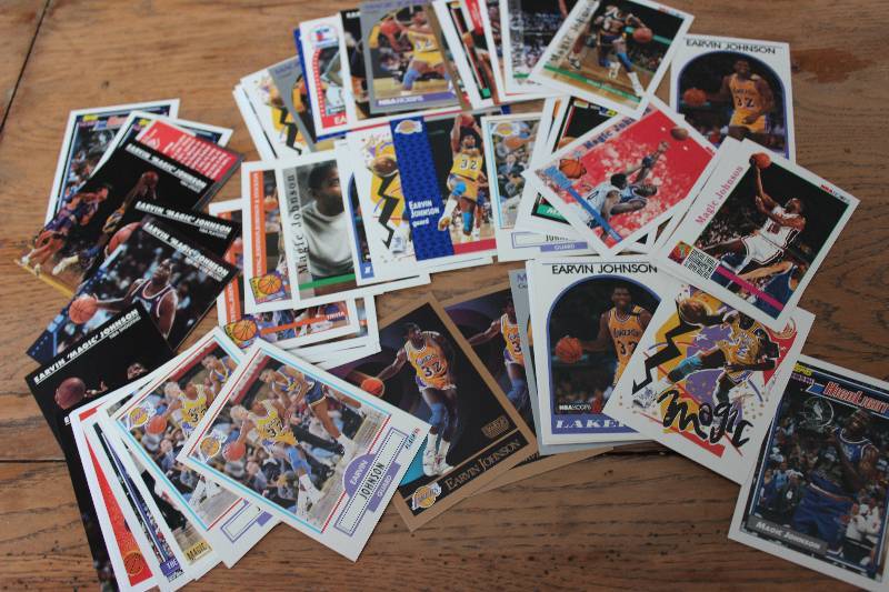 75 Earvin Johnson Cards...