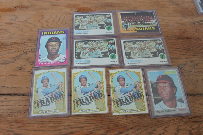 Lot of Frank Robinson Cards...