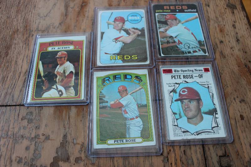 Lot of Pete Rose Cards...