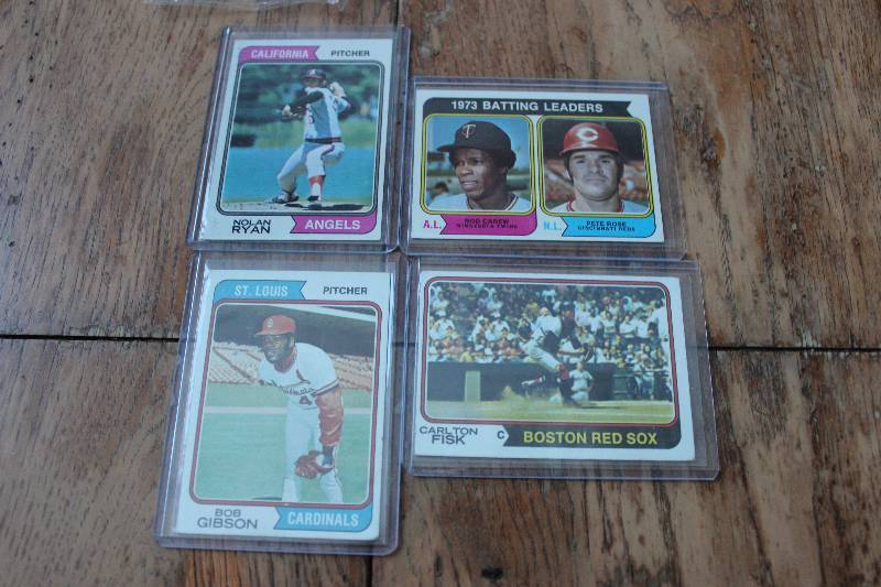 1974 Topps Baseball Cards, Carlton ...